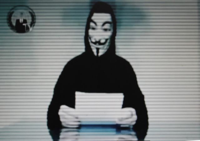 Anonymous targets Greek government